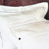 Linen Cream color pillow shams, 26x26 square pillow, queen size pillow cases