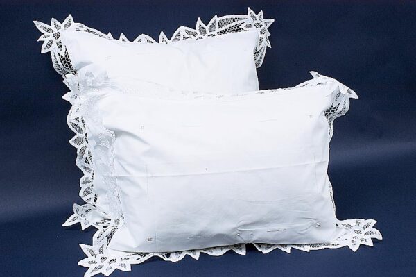 Old Fashioned Battenburg Pillows