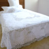 battenburg full size bed cover & dust ruffle